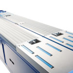 Mosca’s TRC-6 automatic strapping system for corrugated bundles