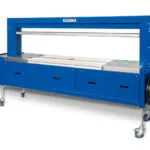 Mosca’s TRC-6 automatic strapping system for corrugated bundles