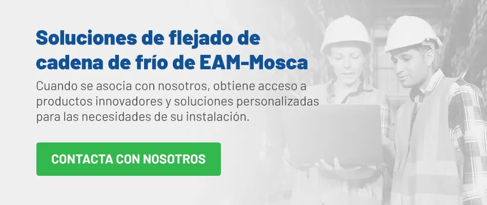 Encuentre soluciones de flejado de cadena de frío de EAM-Mosca